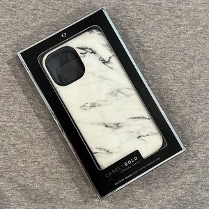 iPhone 12 Pro Max Case | Casely Classic White Marble Case Take Me for Granite